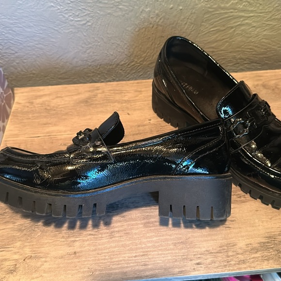 Patened Leather Loafers - Picture 3 of 5